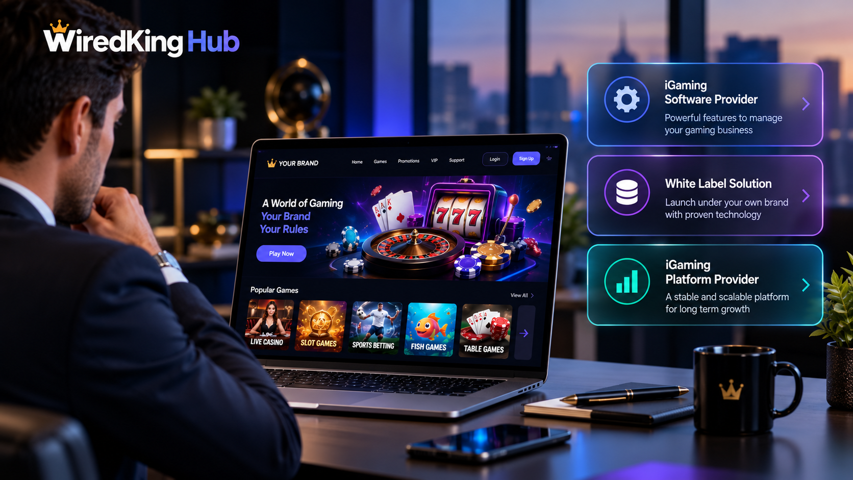 How White Label Solutions Make Launching a Gaming Website Easier
